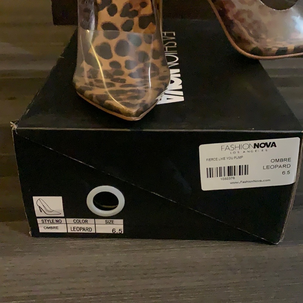 Fashion nova fierce like you pump Like new with box